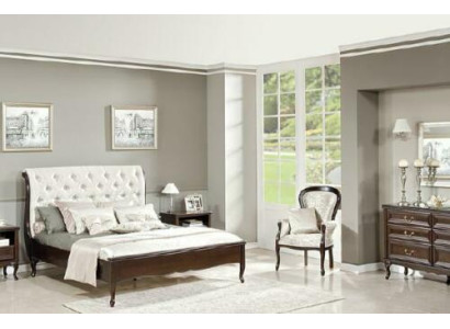 Complete Bedroom Bed Double bed Bedside tables Chest of drawers Armchair Chippendale Royal