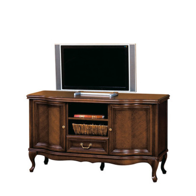 4-piece Living room Furniture Set Italian style Chest of drawers Display case TV cabinet Chippendale