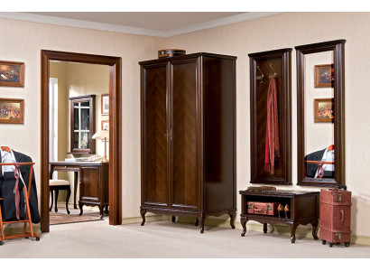 Hallway Coat Rack Set Real Wood Hallway Wall Coat Rack Italian Furniture Wardrobes