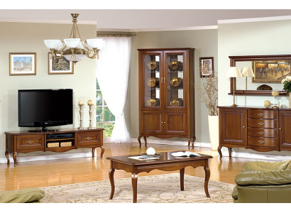 Living room Set Display case TV cabinet Coffee table Chest of drawers Classic Italian Style Furniture