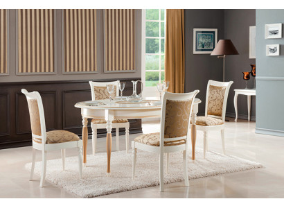 Dining room Chair Set Dining set Table Solid Wood Real wood 4 Chairs with Table new