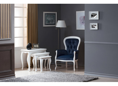 Chippendale Armchair Wing Chair Sofa with Footstool Set Stool Piano Stool new