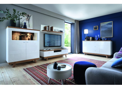 Living room Suite Set Wall unit Sideboard Display case Shelf Design Hotel Furniture new