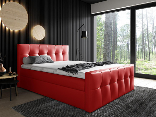 Boxspring Bed Bedroom Beds 200x200 Upholstered bed Design Double Hotel Furniture