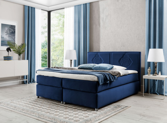 Boxspring Bed Bedroom Beds Upholstery Design Double Hotel Luxury 200x200 new