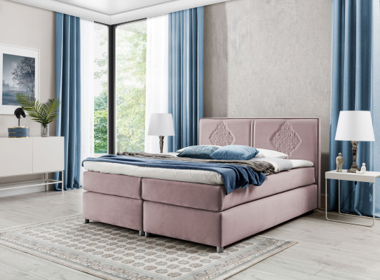 Boxspring Bed Bedroom Beds Upholstery Design Double Hotel Luxury 200x200 new