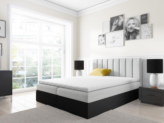 Box spring bed Double bed Bed with bed base Married bed Beds 180cm Upholstered bed