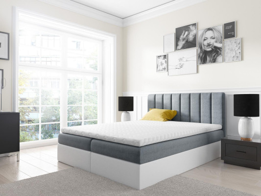 Box spring bed Double bed Bed with bed base Married bed Beds 180cm Upholstered bed
