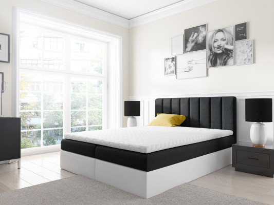 Box spring bed Double bed Bed with bed base Married bed Beds 180cm Upholstered bed