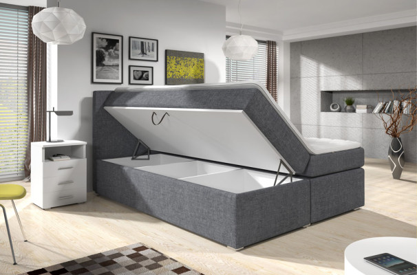 Upholstered bed Beds Bed Upholstery box spring bed design hotel double luxury design