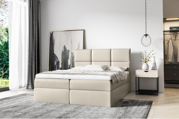 Upholstered bed box spring bed 160x200 design double hotel modern bed beds furniture