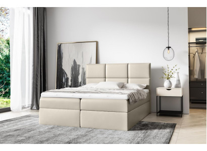 Upholstered bed box spring bed 160x200 design double hotel modern bed beds furniture