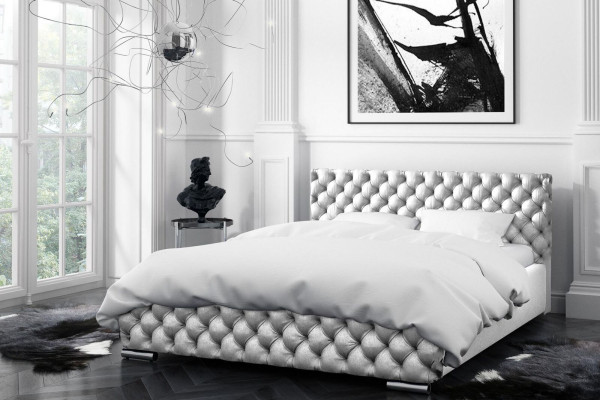 Upholstered bed 180x200 Double bed Hotel Modern Bed Bedroom Beds Bed frame