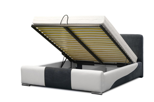 Bed Bed Frame Bedroom Design Double Hotel Modern Fabric 160x200 Beds new