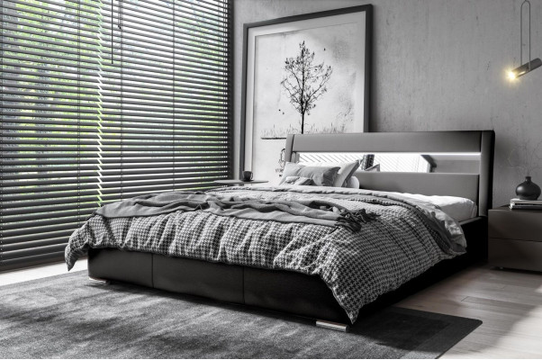 Bed Frame Wood Bed Design Double Hotel Modern Bed Bedroom Beds Furniture