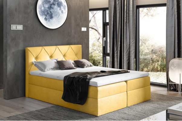Modern Bed Bedroom Beds 200x200 Box Spring Bed Textile Design Double