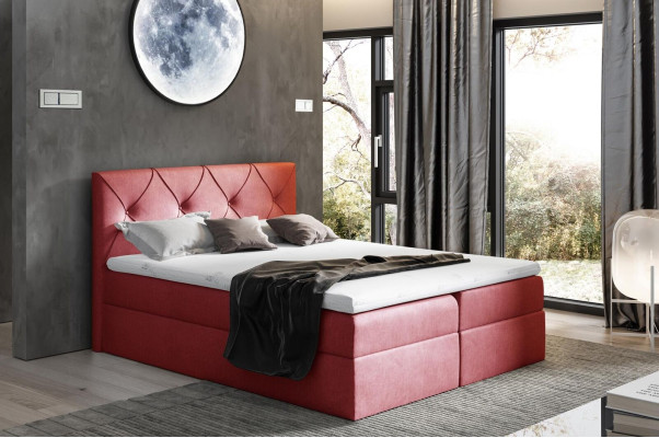 Modern Bed Bedroom Beds 200x200 Box Spring Bed Textile Design Double
