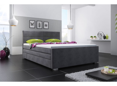 Upholstered bed Beds Bed Upholstery Designer Hotel Double Luxury Boxspring Beds new