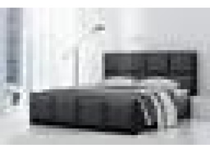 Double bed Bed Frame Bed Furniture Upholstered bed Beds Polyester Modern Black