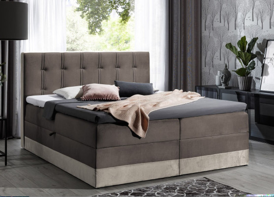 Box spring bed Furniture Double Hotel 180x200 Bedroom Bed with bed base new