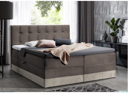 Box spring bed Furniture Double Hotel 180x200 Bedroom Bed with bed base new