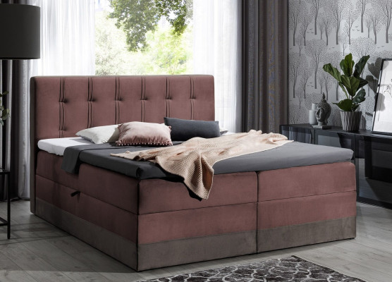 Box spring bed Furniture Double Hotel 180x200 Bedroom Bed with bed base new