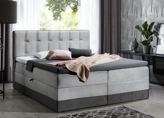 Box spring bed Furniture Double Hotel 180x200 Bedroom Bed with bed base new