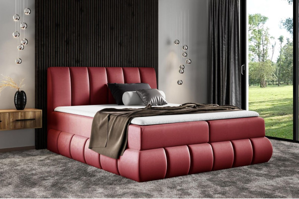 Bed with bed base Marriage bed Beds Box spring bed Double bed Upholstered bed Hotel