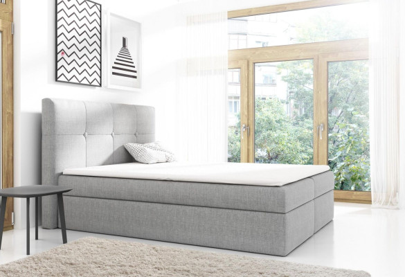 Box spring bed design double hotel modern bed bedroom beds 160cm
