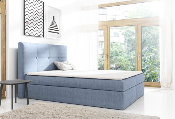 Box spring bed design double hotel modern bed bedroom beds 160cm
