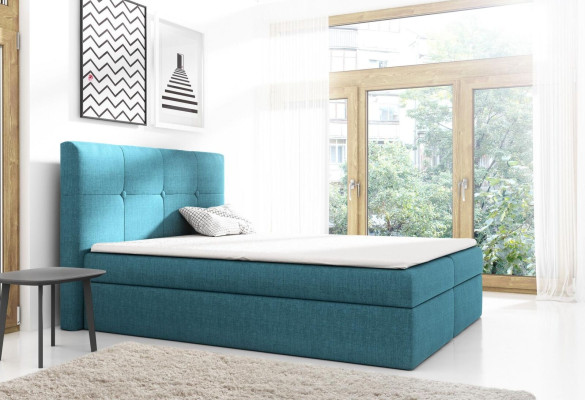 Box spring bed design double hotel modern bed bedroom beds 160cm