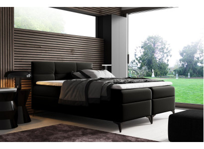 Bed with bed base 180x200 box spring bed design double hotel modern beds new