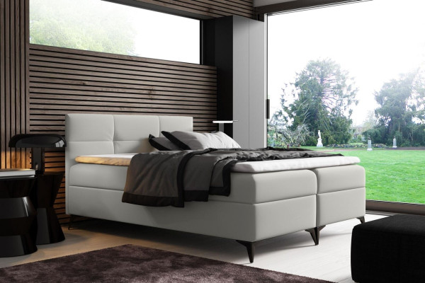 Bed with bed base 180x200 box spring bed design double hotel modern beds new