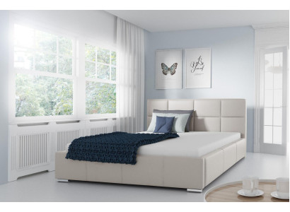 Double Bed Padded Beds Leather Bed Design Luxury Furniture 200x200 Bed Frame