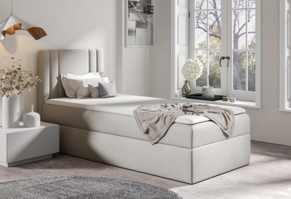 Mini Bed Single Bedroom Beds Upholstery Design Youth Bed Luxury Fabric