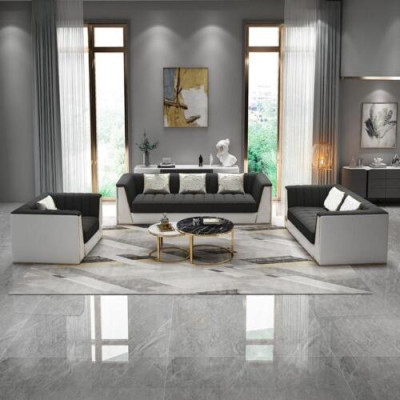 Medusa Seat Furniture Couch Suite Fabric Sofa Couches Furniture Furnishings 3pcs