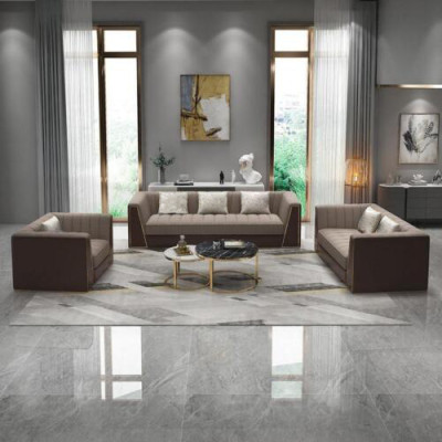 Medusa Seat Furniture Couch Suite Fabric Sofa Couches Furniture Furnishings 3pcs