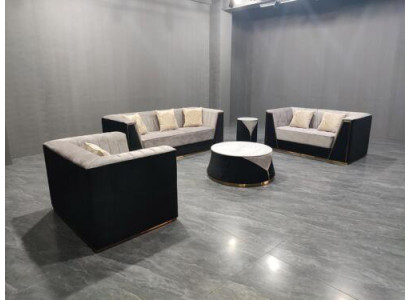 Medusa Sofa set Furniture Couch Set 4 pieces. Complete e Suite coffee table