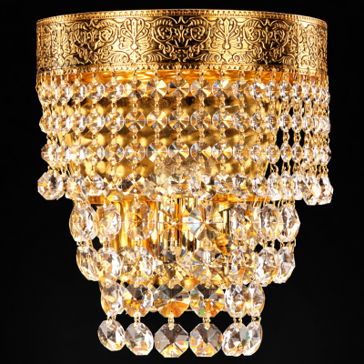 Lamps wall lamp wall lights wall lamp chandelier wall crystal gold