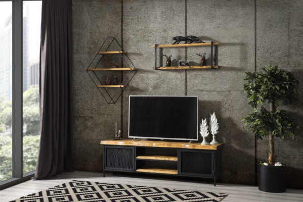 Dining room Suite Dining table Shelf Wardrobe TV cabinet Living room Set 5 pieces.