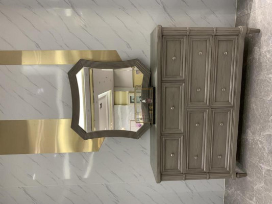 Luxury Chest of drawers Mirror Style Design Furniture Modern Bedroom Chest of drawers new brown