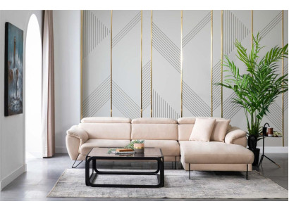 Corner sofa Couch Living landscape Sofa Corner suite Couches Corner suite Furniture