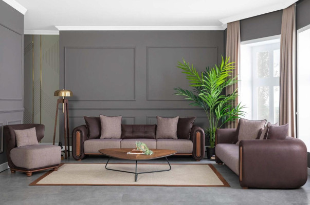 Sofa Couch Furniture Furnishing Four-seater Couches 280cm xxl Sofas Couches