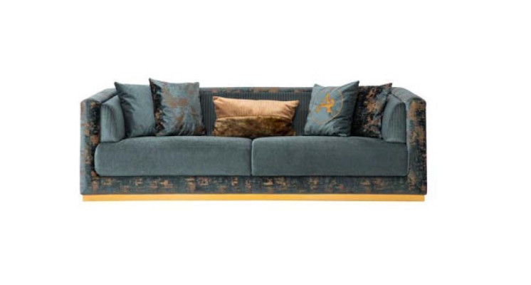 Turkis Three Seater Couch Sofa Furniture Upholstery Furnishings Couches Sofas new