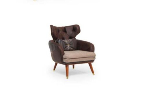 Single Seater Sofa Couch Armchair Wing Chair Upholstery Furniture TV Relax