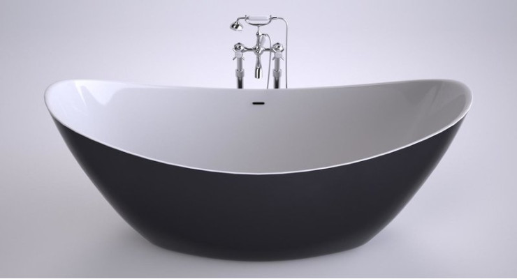 Design Bathtub Bathtubs Oval Freestanding Modern Bathroom