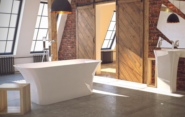 High-quality design Bathtub Exclusive freestanding acrylic bathtub 160x70