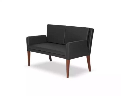 Sofa two-seater textile couch workplace furniture range seating furniture