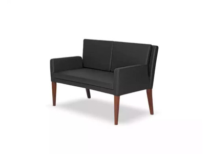 Sofa two-seater textile couch workplace furniture range seating furniture