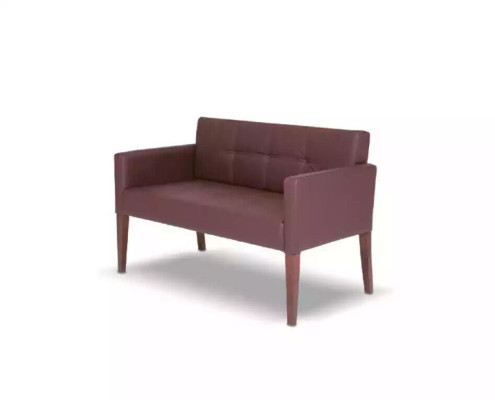 Pink Two-seater Couch Study room Sofa Office furniture Set Sofa seating furniture